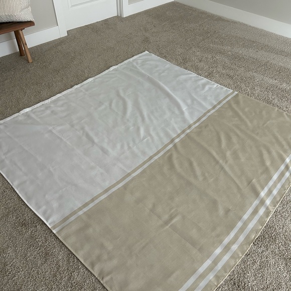 Great Bay Home Fabric Striped Shower Curtain 72” x 72” (NWOT) - Picture 2 of 7